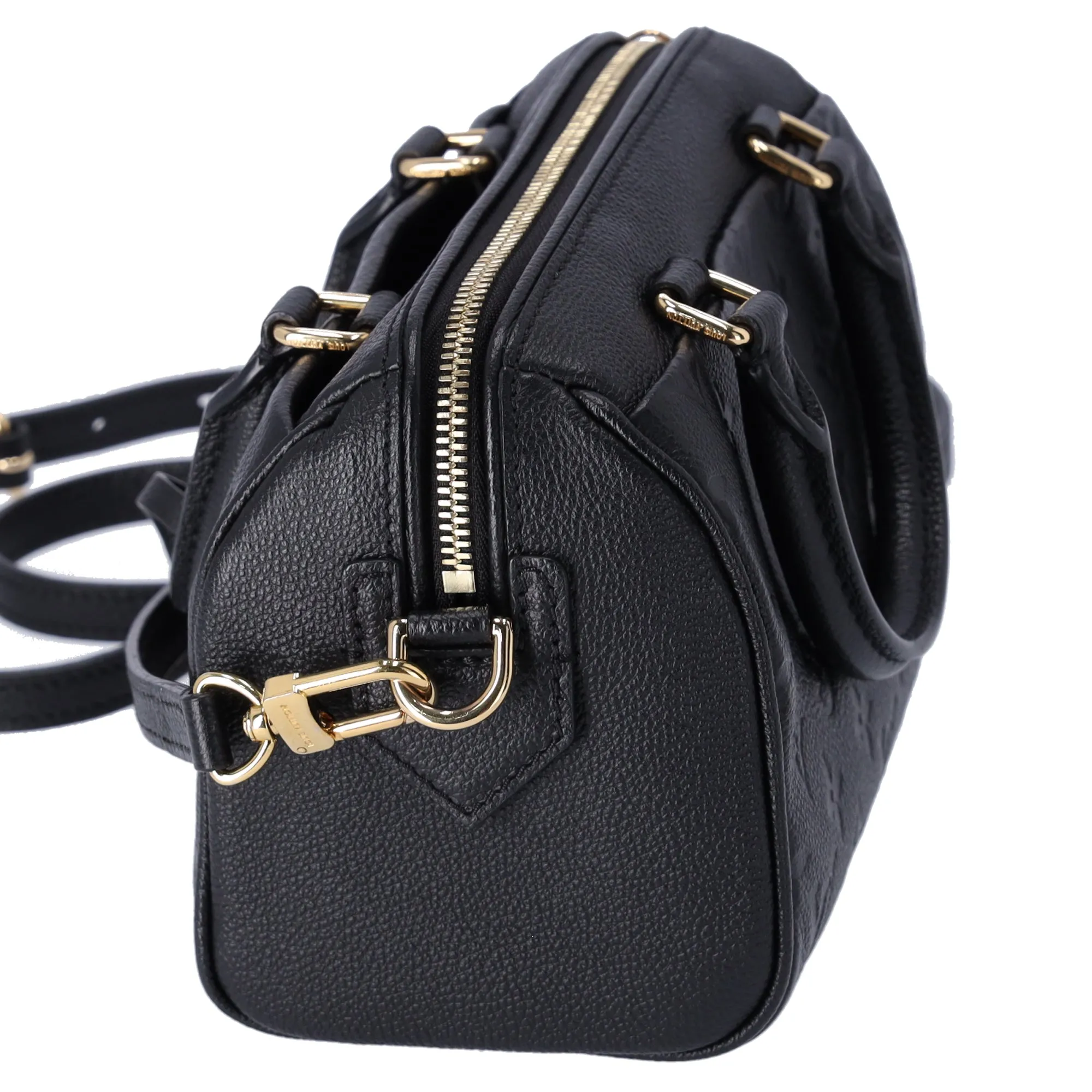 Louis Vuitton Speedy Bandouliere 20 NM Monogram Empreinte Handbag M42397 Black sold by Gaby's Bags product image thumbnail 4