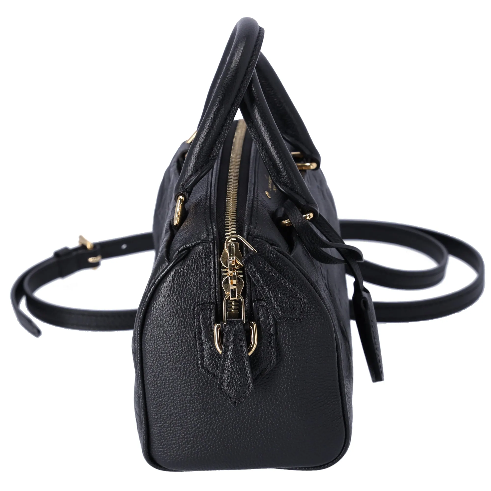 Louis Vuitton Speedy Bandouliere 20 NM Monogram Empreinte Handbag M42397 Black sold by Gaby's Bags product image thumbnail 2