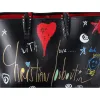 Christian Louboutin Cabata Tote Bag Black Red Multi Leather + Pouch sold by Gaby's Bags