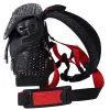 Christian Louboutin Explorer Funk Small Backpack 3215038 Black Red Calf Leather sold by Gaby's Bags