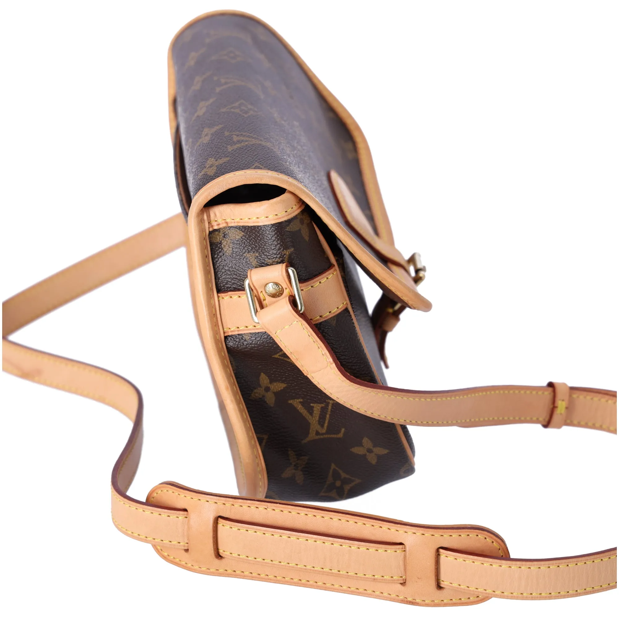 Louis Vuitton Sologne Monogram Shoulder Bag M42250 Brown sold by Gaby's Bags product image thumbnail 5