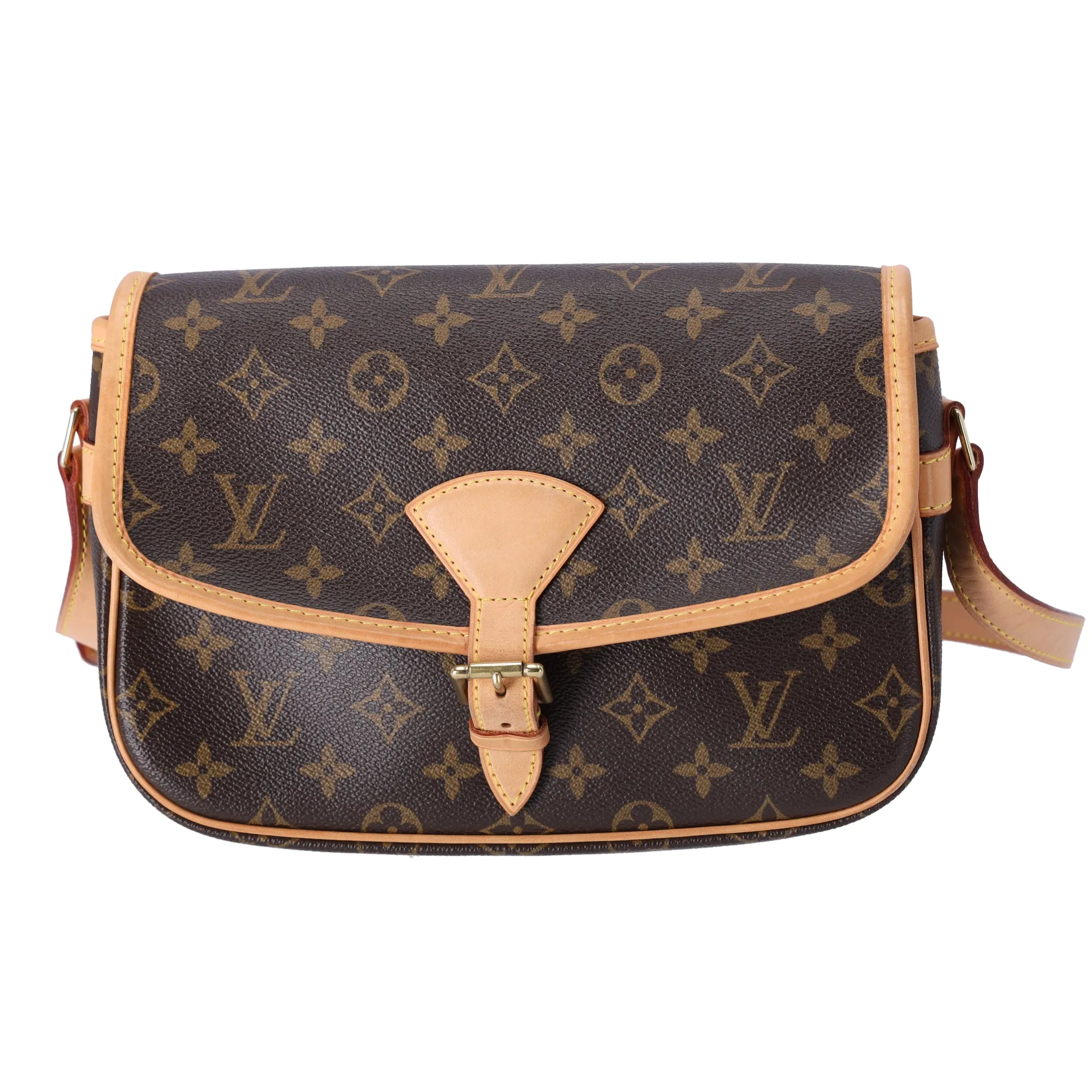 Louis Vuitton Sologne Monogram Shoulder Bag M42250 Brown sold by Gaby's Bags