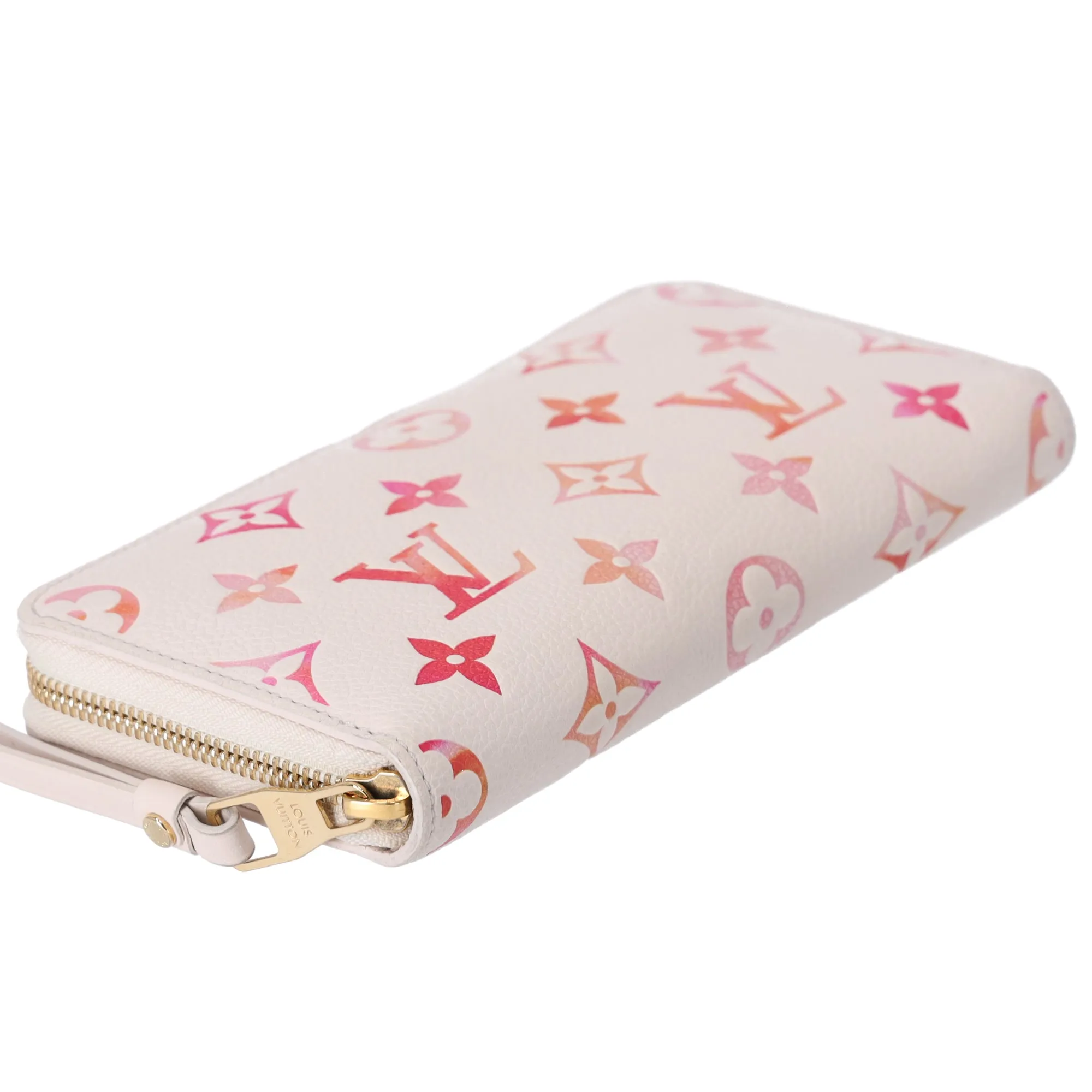 Louis Vuitton Zippy Wallet Monogram Empreinte M83505 Sunrise Aquarelle Pink sold by Gaby's Bags product image thumbnail 4