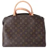 Louis Vuitton Grand Palais MM Monogram Handbag M45898 Brown Canvas sold by Gaby's Bags