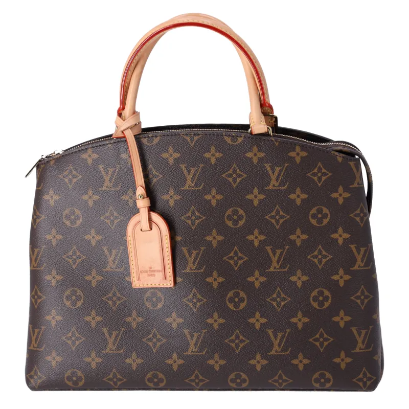 Louis Vuitton Grand Palais MM Monogram Handbag M45898 Brown Canvas sold by Gaby's Bags