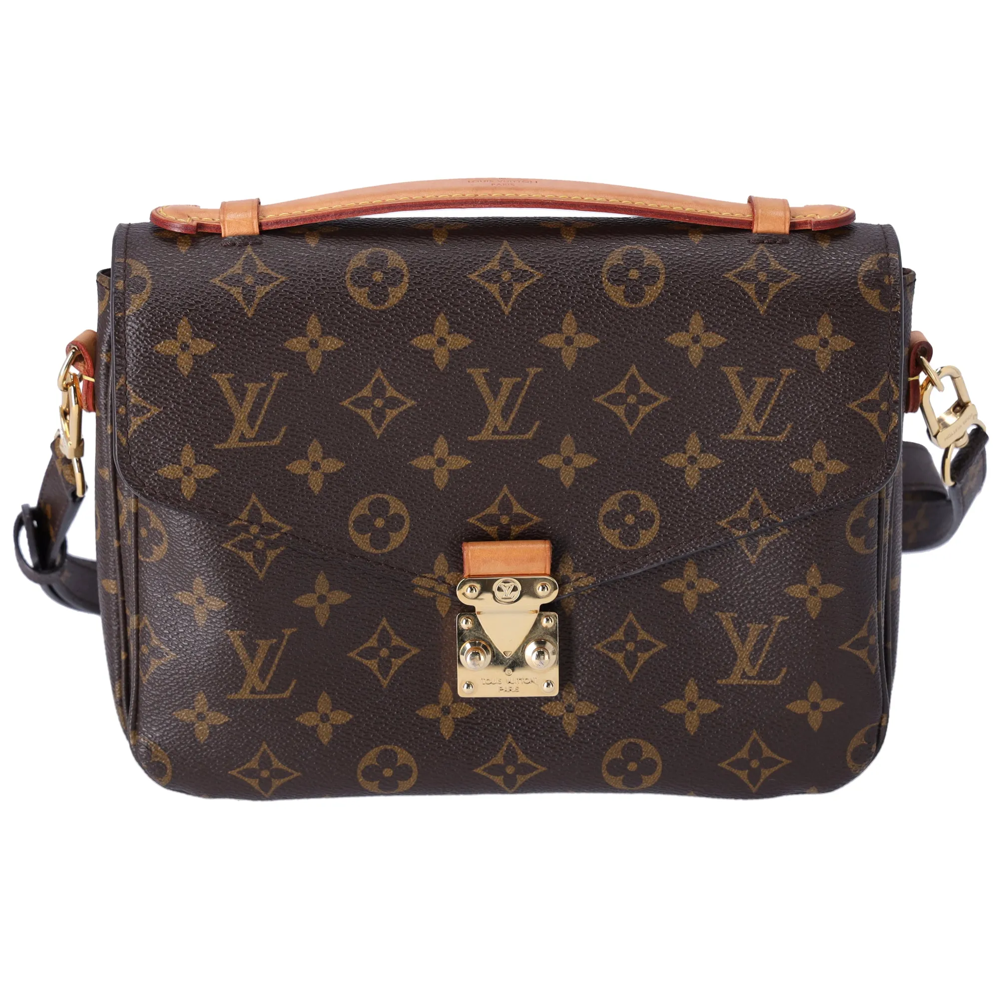 Louis Vuitton Pochette Metis MM Monogram Handbag M44875 Brown Canvas sold by Gaby's Bags