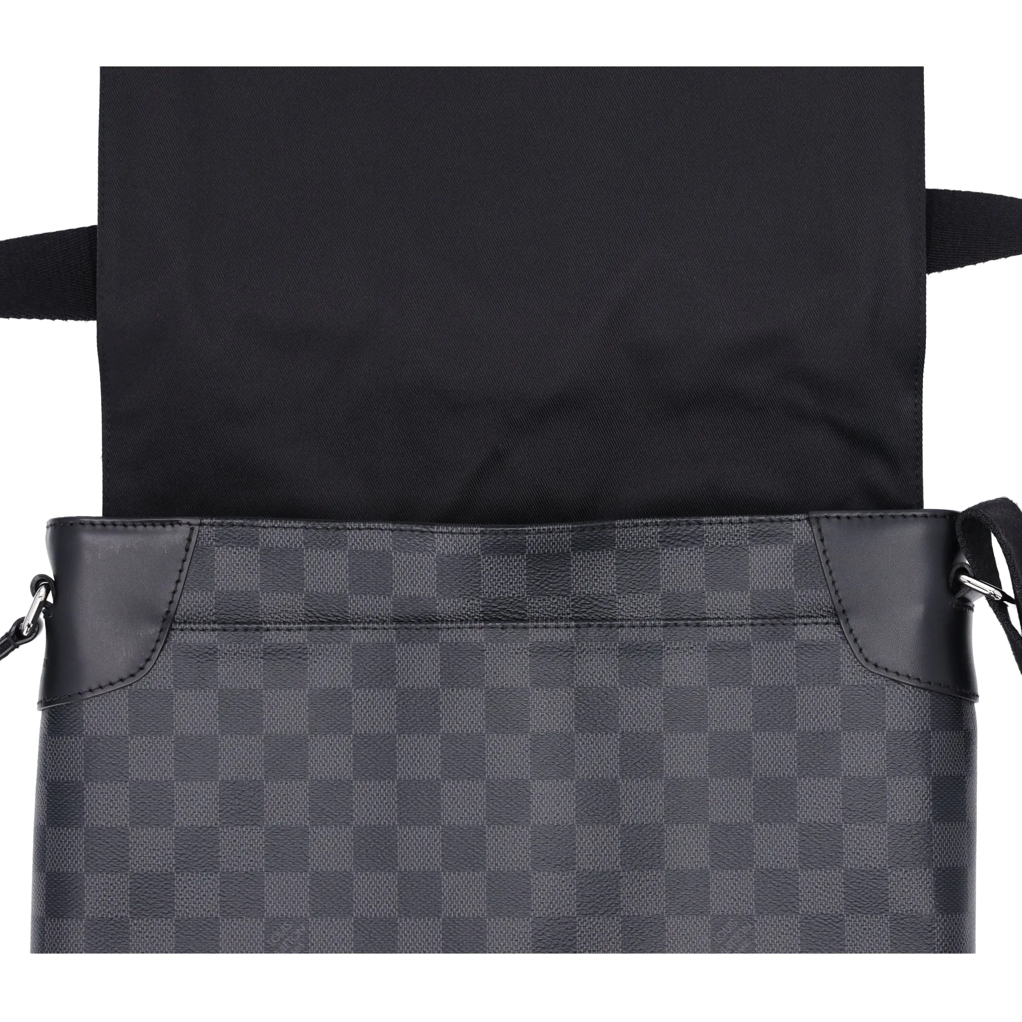 Louis Vuitton District MM NM Shoulder Bag N41029 Damier Graphite Black sold by Gaby's Bags product image thumbnail 3