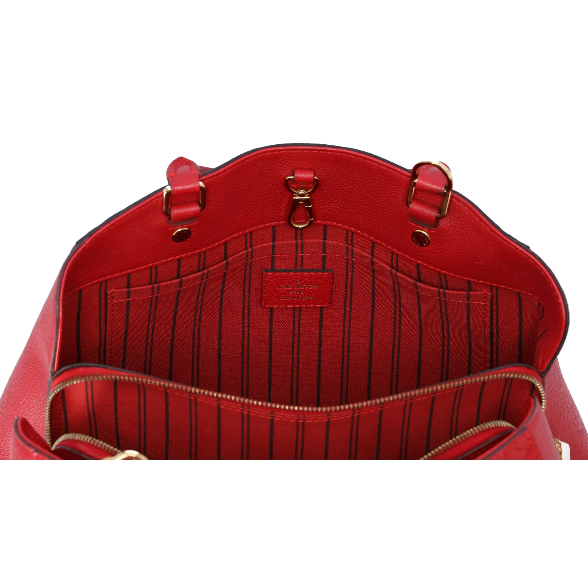 Louis Vuitton Montaigne MM Monogram Empreinte Handbag M41194 Cerise sold by Gaby's Bags product image thumbnail 2