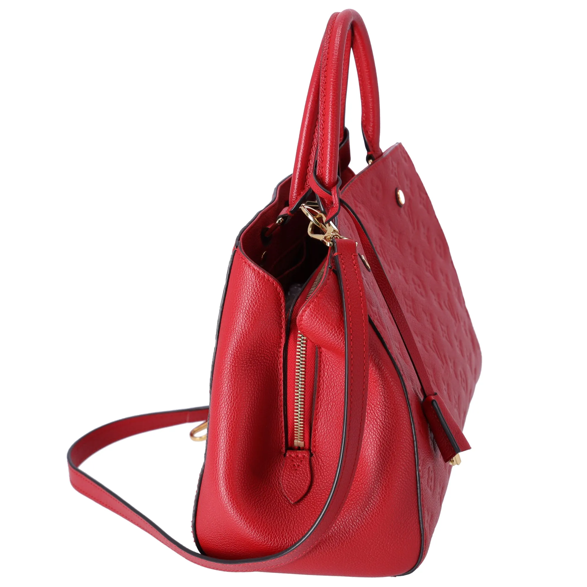 Louis Vuitton Montaigne MM Monogram Empreinte Handbag M41194 Cerise sold by Gaby's Bags product image thumbnail 3