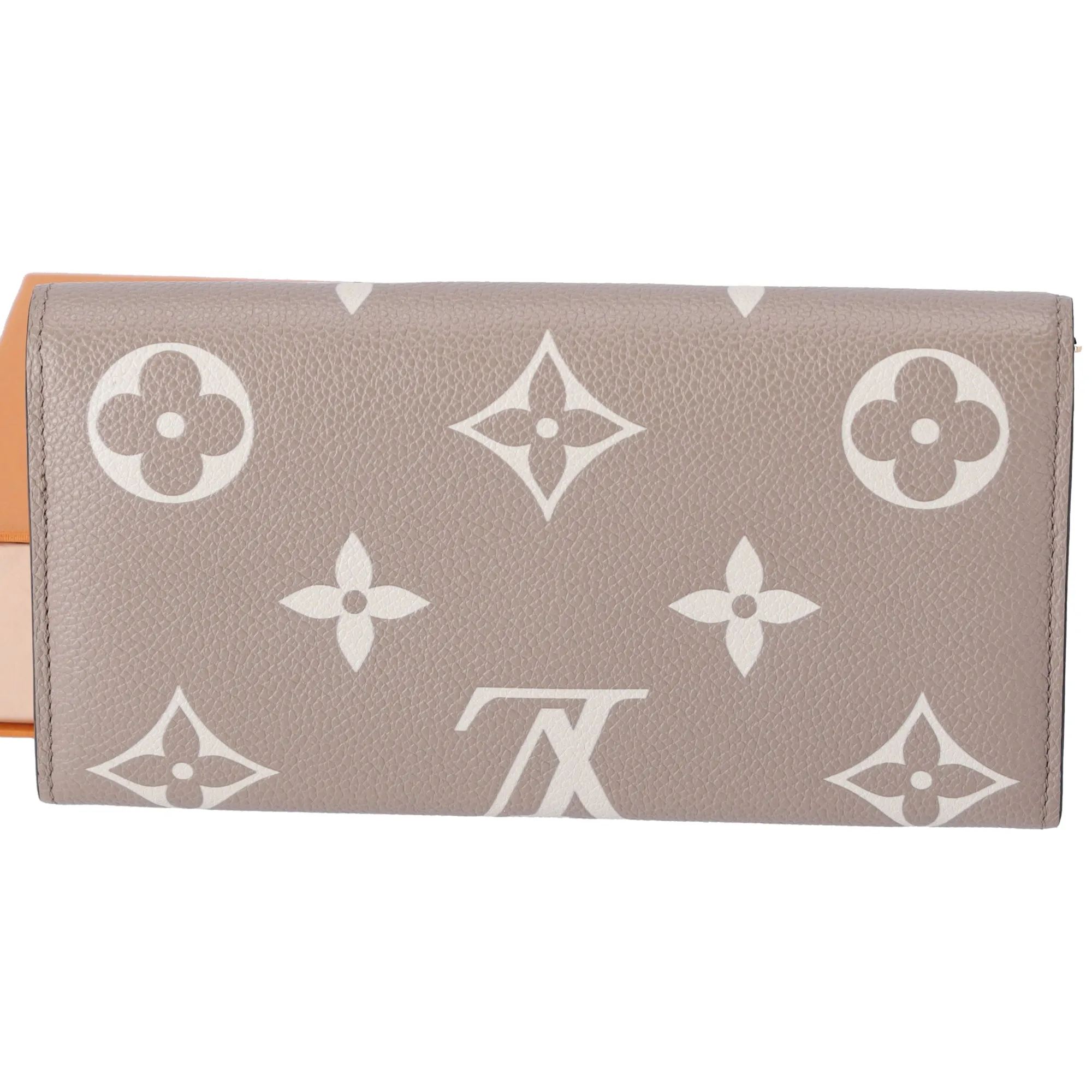 Louis Vuitton Sarah Wallet Bicolor Monogram Empreinte Leather Gray Cream sold by Gaby's Bags product image thumbnail 2