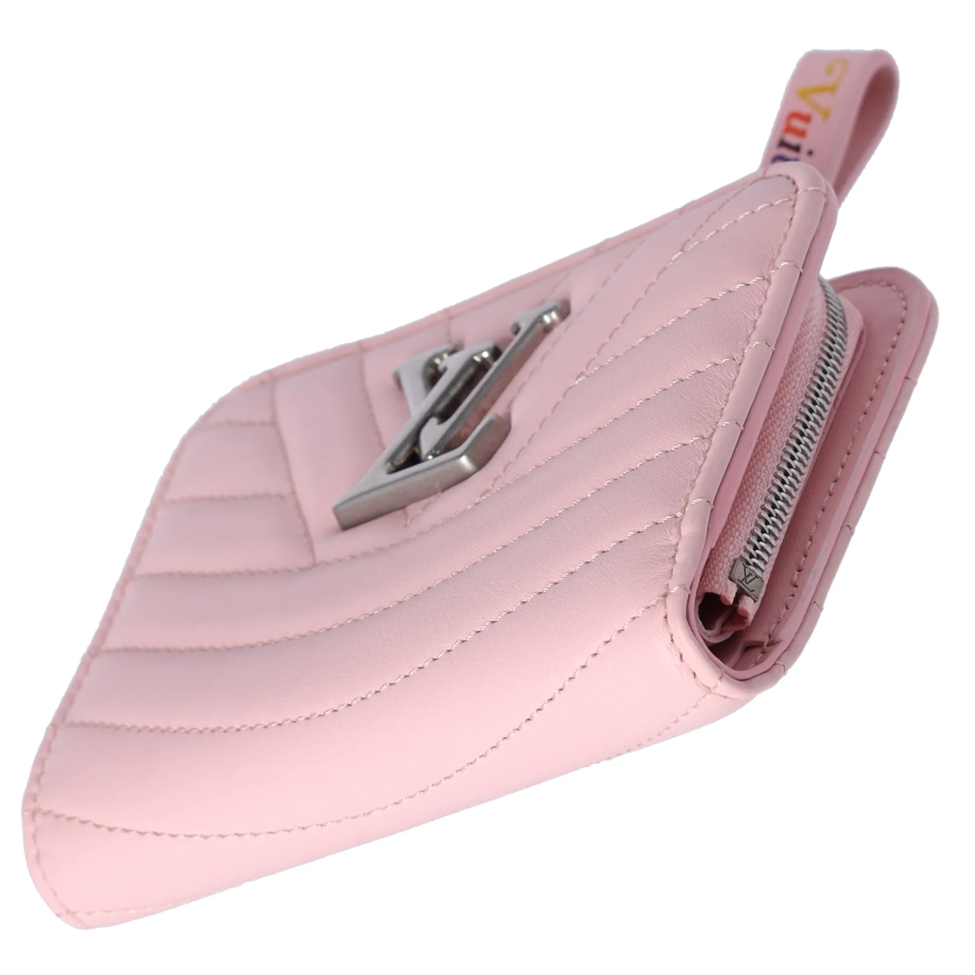 Louis Vuitton New Wave Zipped Compact Wallet Pink Smooth Leather M63791 sold by Gaby's Bags product image thumbnail 3