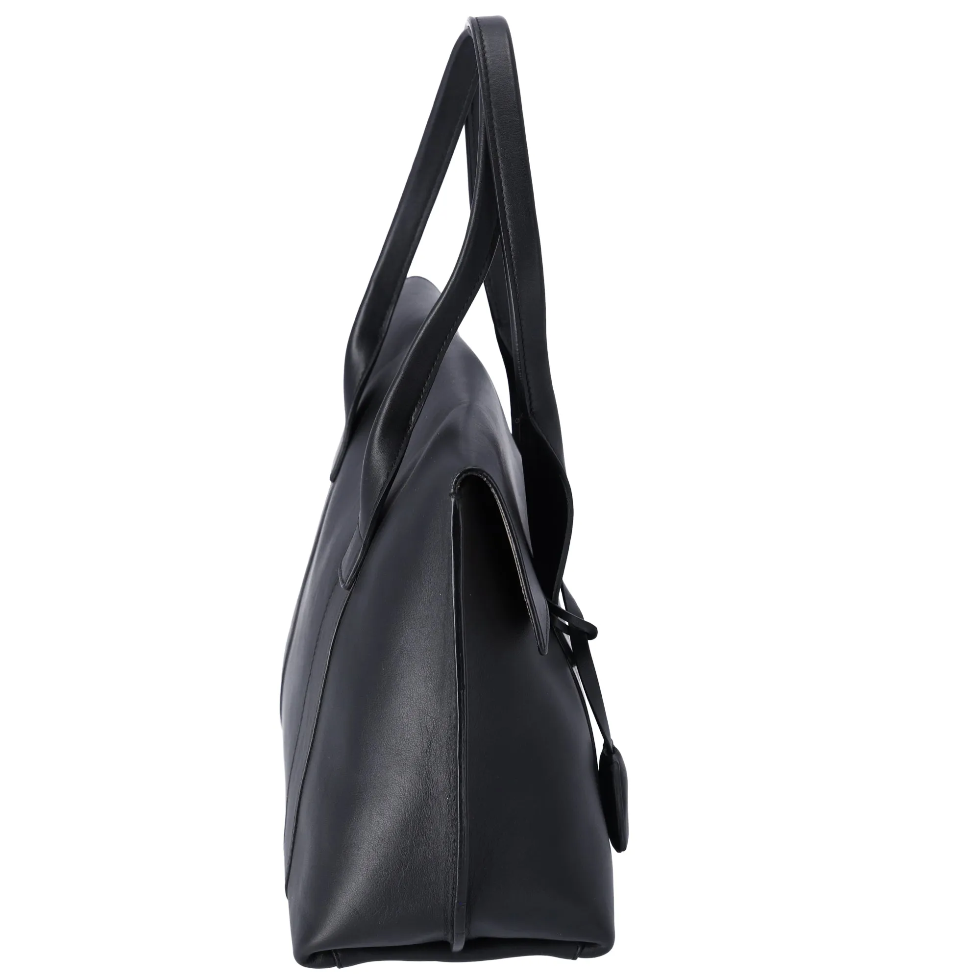 Salvatore Ferragamo Sukey Shoulder Tote Black Leather + Pouch sold by Gaby's Bags product image thumbnail 4