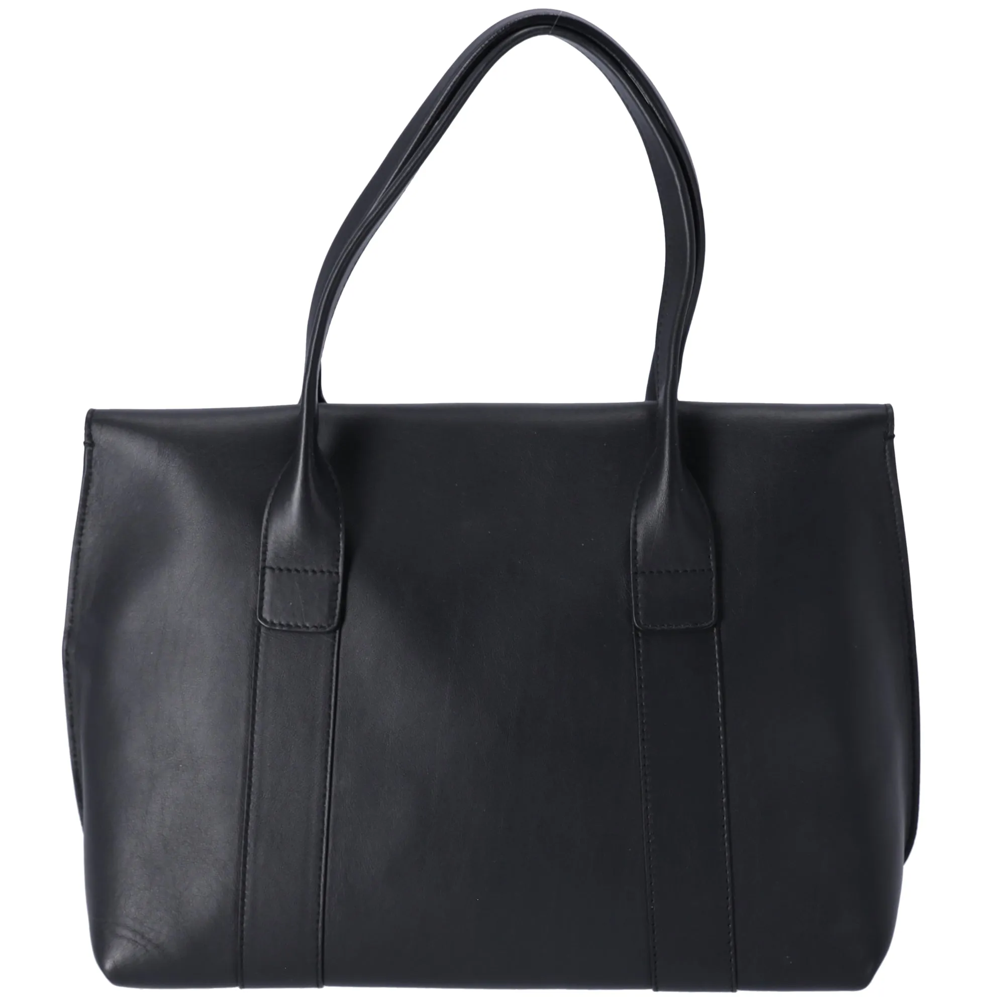 Salvatore Ferragamo Sukey Shoulder Tote Black Leather + Pouch sold by Gaby's Bags product image thumbnail 5