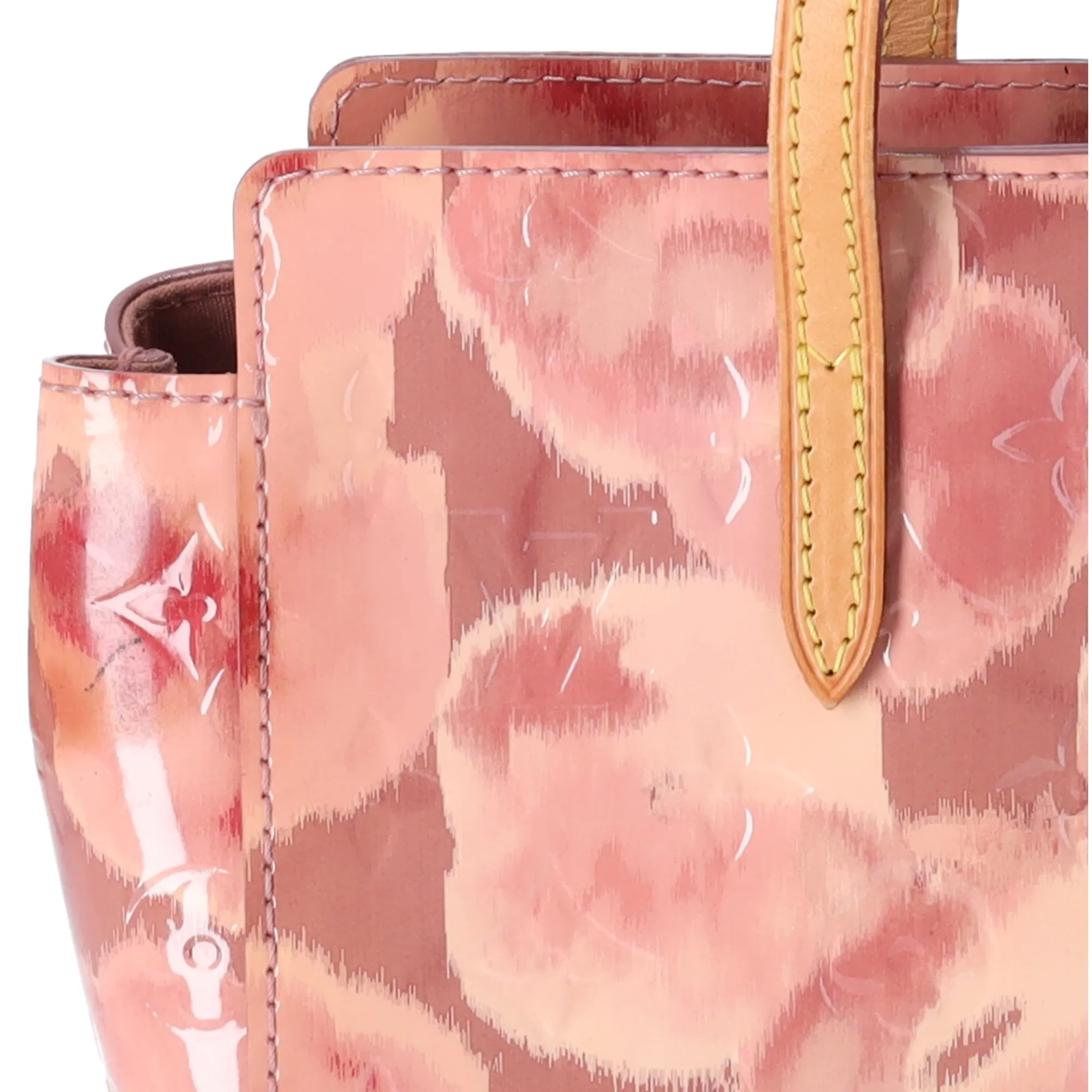 Louis Vuitton Catalina BB Monogram Ikat Tote Bag Pink Floral M90040 sold by Gaby's Bags product image thumbnail 2