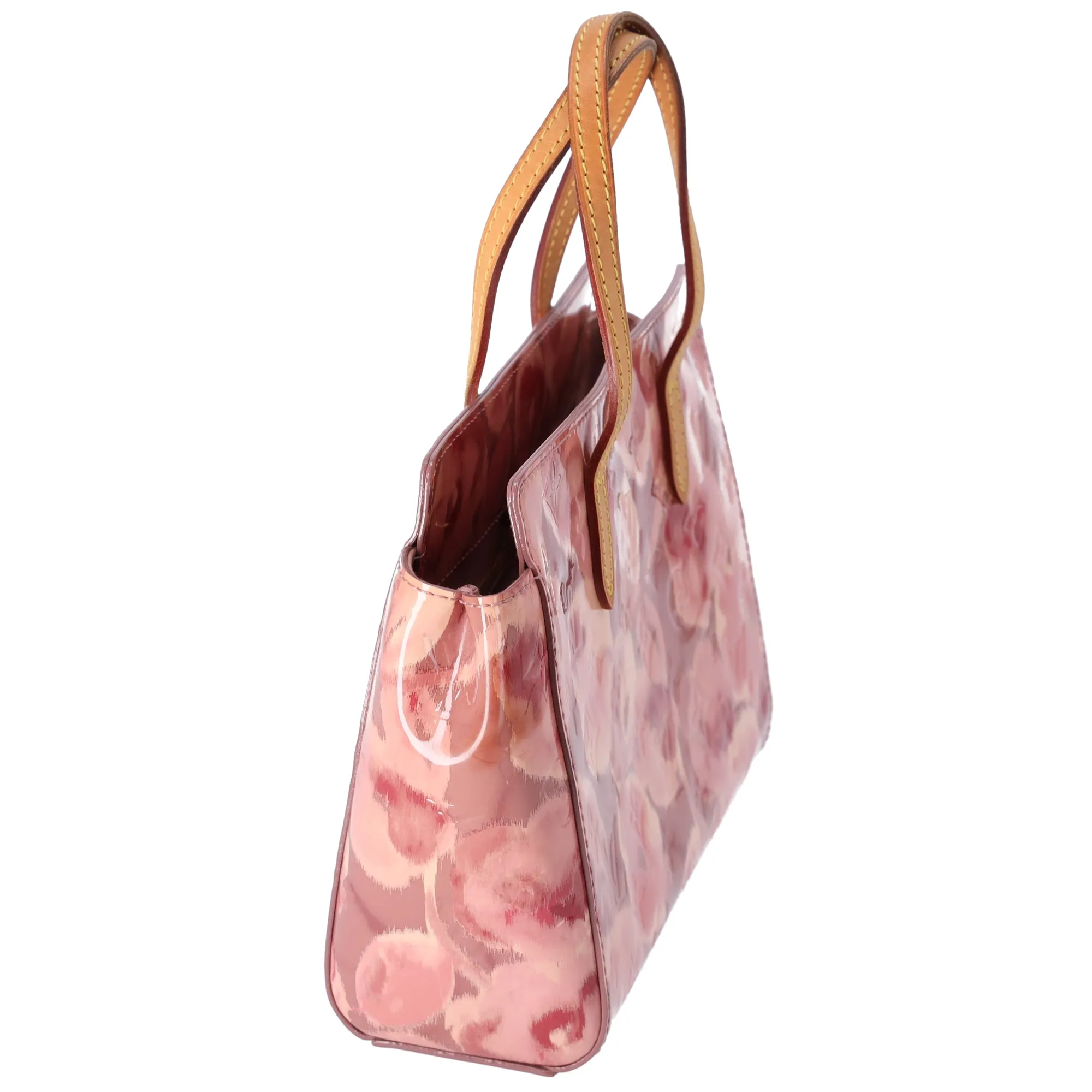 Louis Vuitton Catalina BB Monogram Ikat Tote Bag Pink Floral M90040 sold by Gaby's Bags product image thumbnail 5