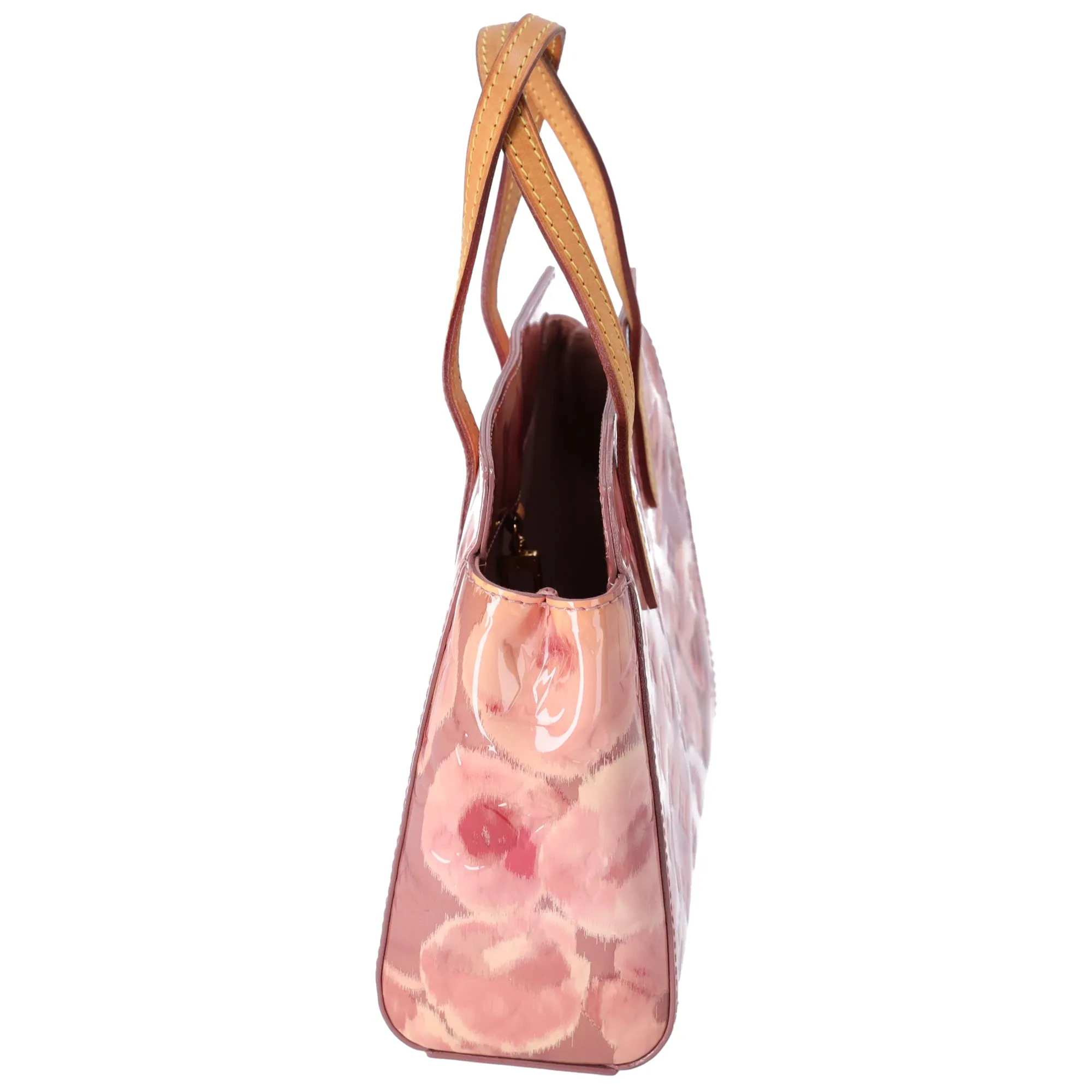Louis Vuitton Catalina BB Monogram Ikat Tote Bag Pink Floral M90040 sold by Gaby's Bags product image thumbnail 3