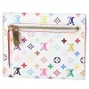Louis Vuitton x Murakami Kaola White Multicolor Trifold Wallet M58081 Pink sold by Gaby's Bags