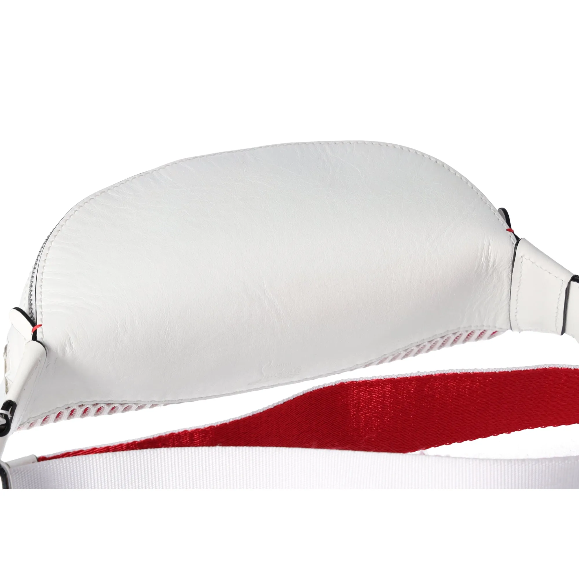 Christian Louboutin Mary Jane Belt Bag Bum Bag White Red Leather Glitter sold by Gaby's Bags product image thumbnail 3