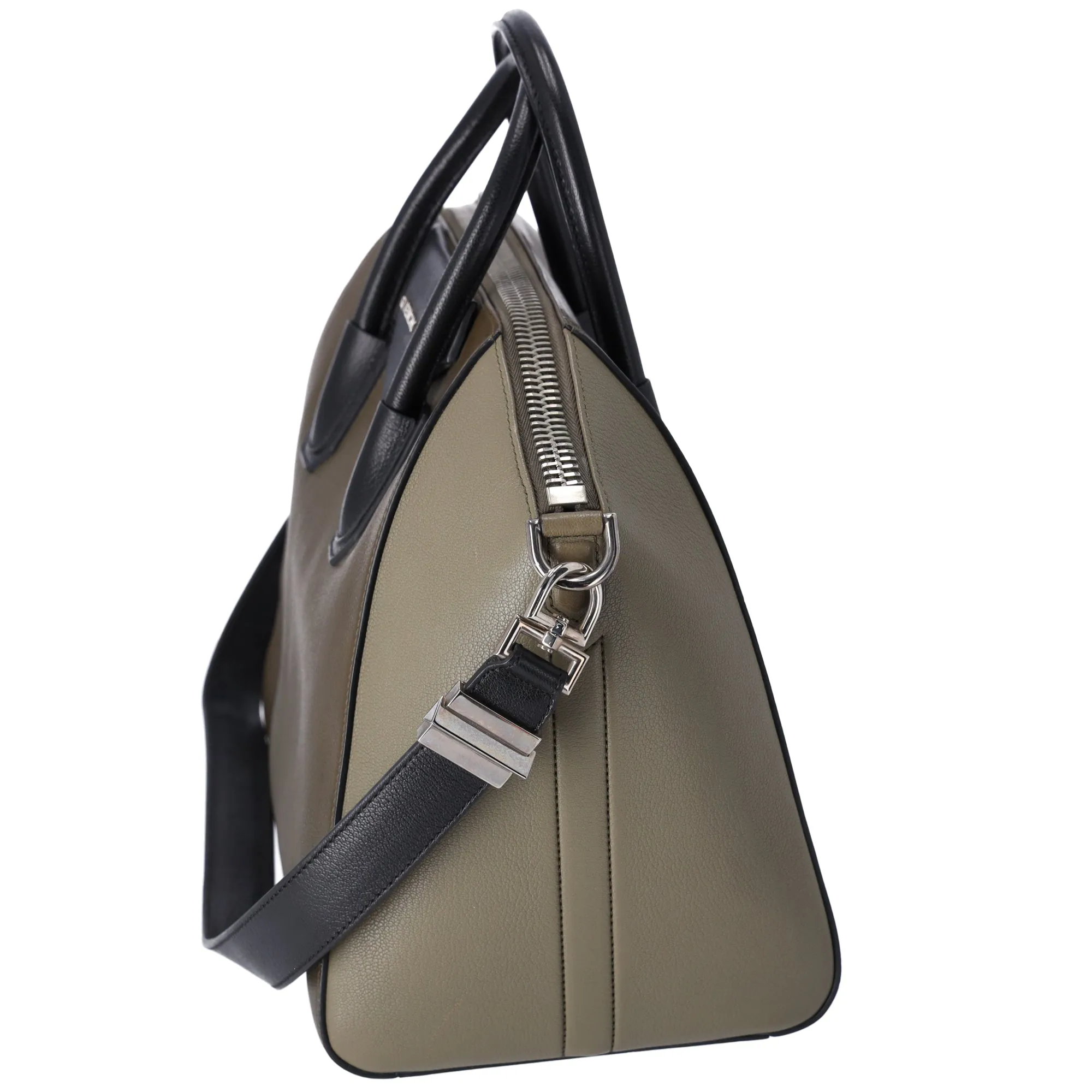 GIVENCHY Antigona Medium Shoulder Bag BB05100630 Khaki Light Green Black Leather sold by Gaby's Bags product image thumbnail 4