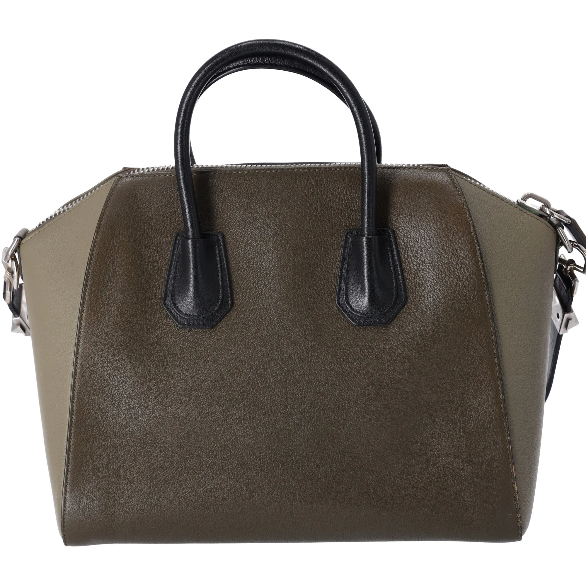 GIVENCHY Antigona Medium Shoulder Bag BB05100630 Khaki Light Green Black Leather sold by Gaby's Bags product image thumbnail 5