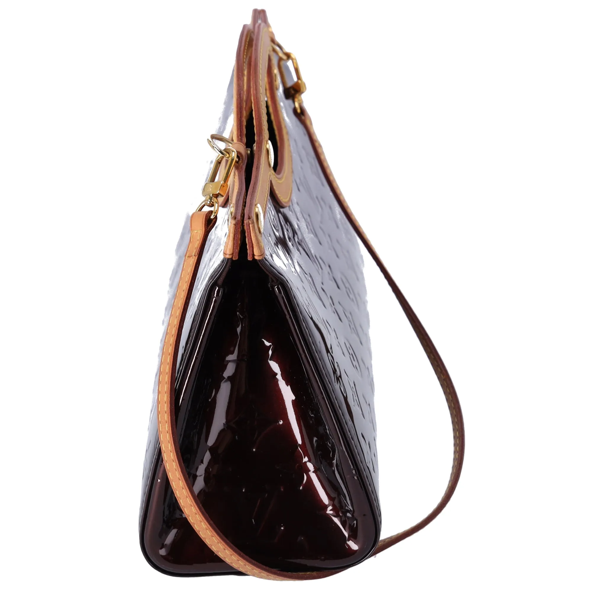 Louis Vuitton Roxbury Drive Monogram Vernis Handbag M91995 Amarante sold by Gaby's Bags product image thumbnail 2