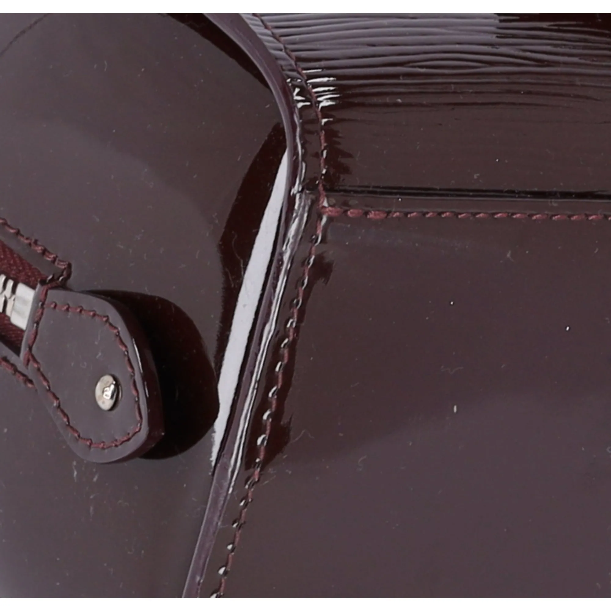 Louis Vuitton Pont Neuf PM Glossy Epi Handbag M40456 Prune Electric sold by Gaby's Bags product image thumbnail 2