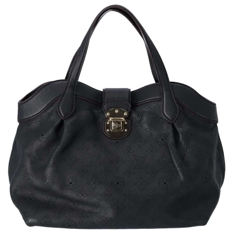 Louis Vuitton Cirrus PM Shoulder Bag M93465 BLack Mahina Monogram Leather sold by Gaby's Bags