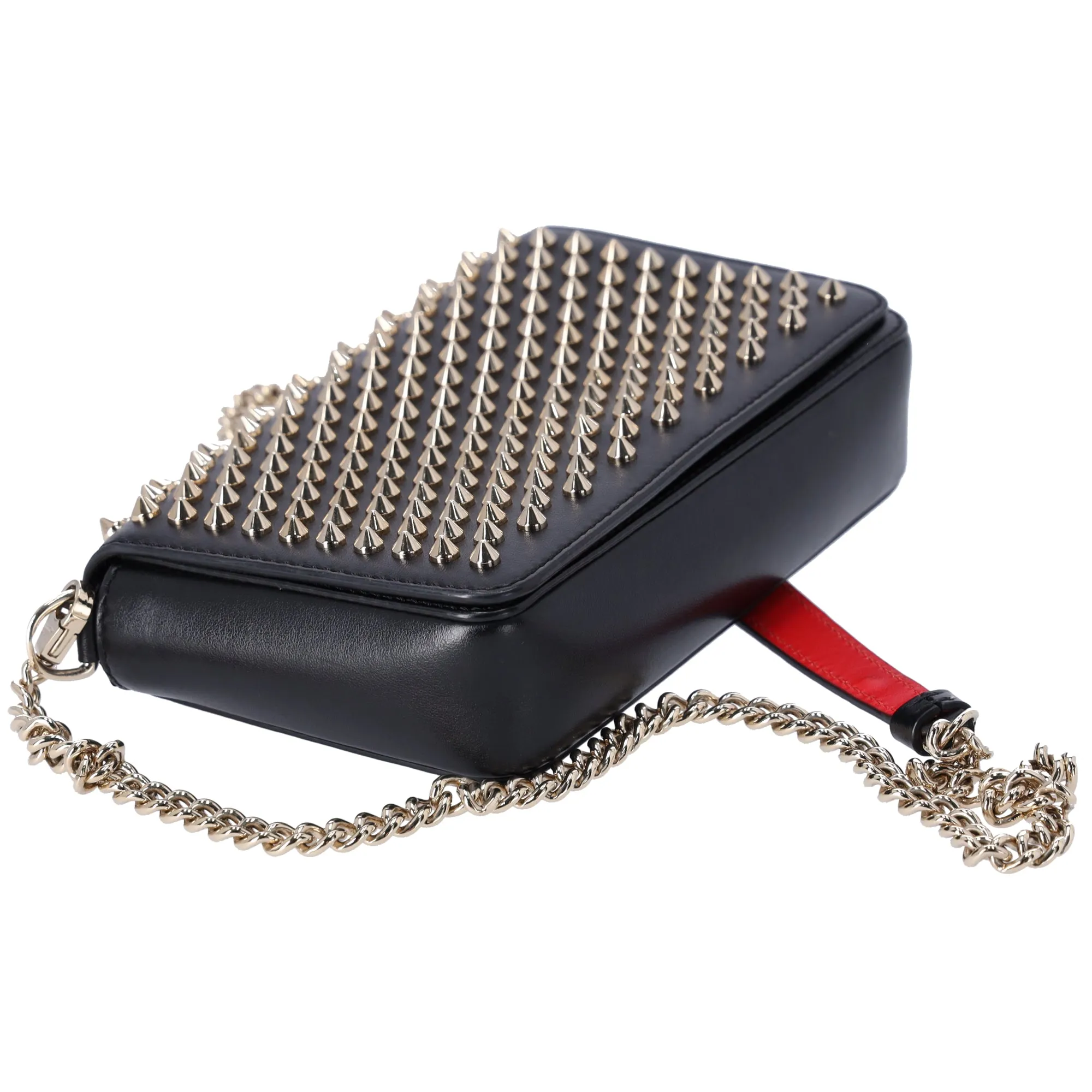 Christian Louboutin Zoom Pouch Shoulder Bag 1195136 Black Leather sold by Gaby's Bags product image thumbnail 3