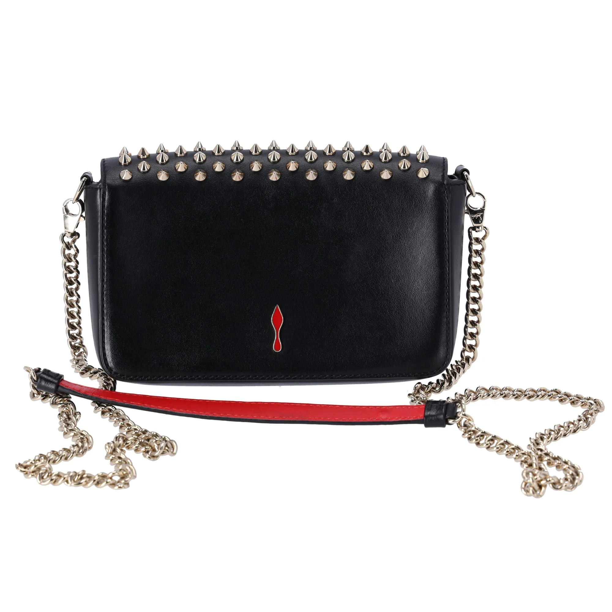 Christian Louboutin Zoom Pouch Shoulder Bag 1195136 Black Leather sold by Gaby's Bags product image thumbnail 2