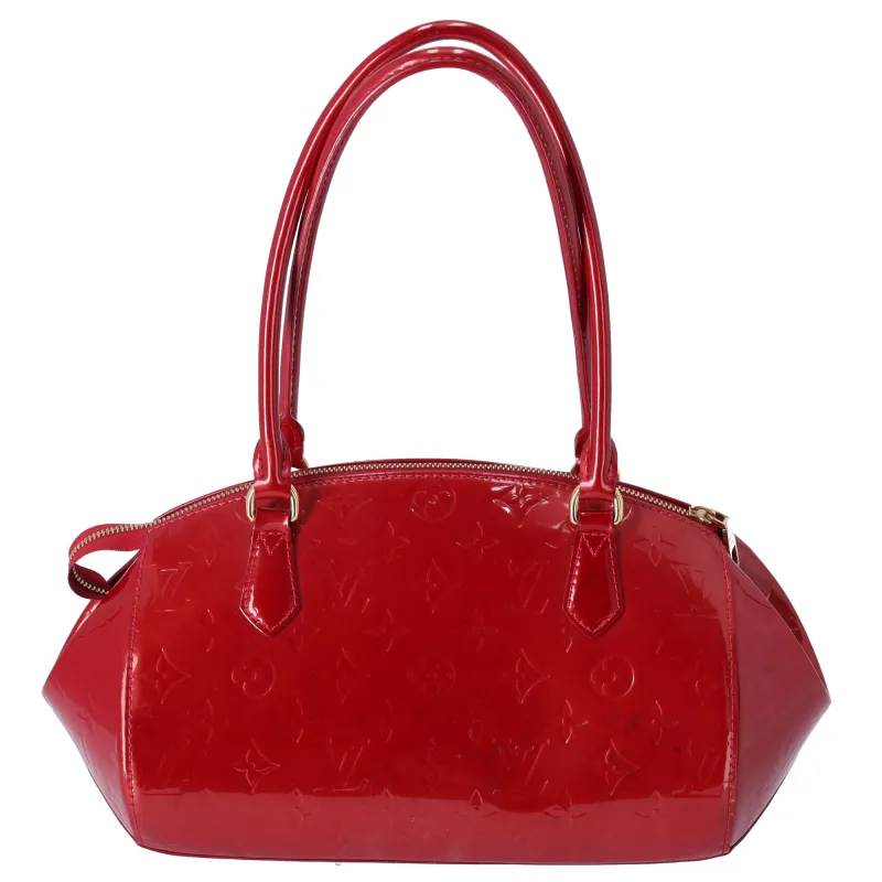 Louis Vuitton Sherwood PM Monogram Vernis Shoulder Bag M91494 Pomme d'Amour sold by Gaby's Bags