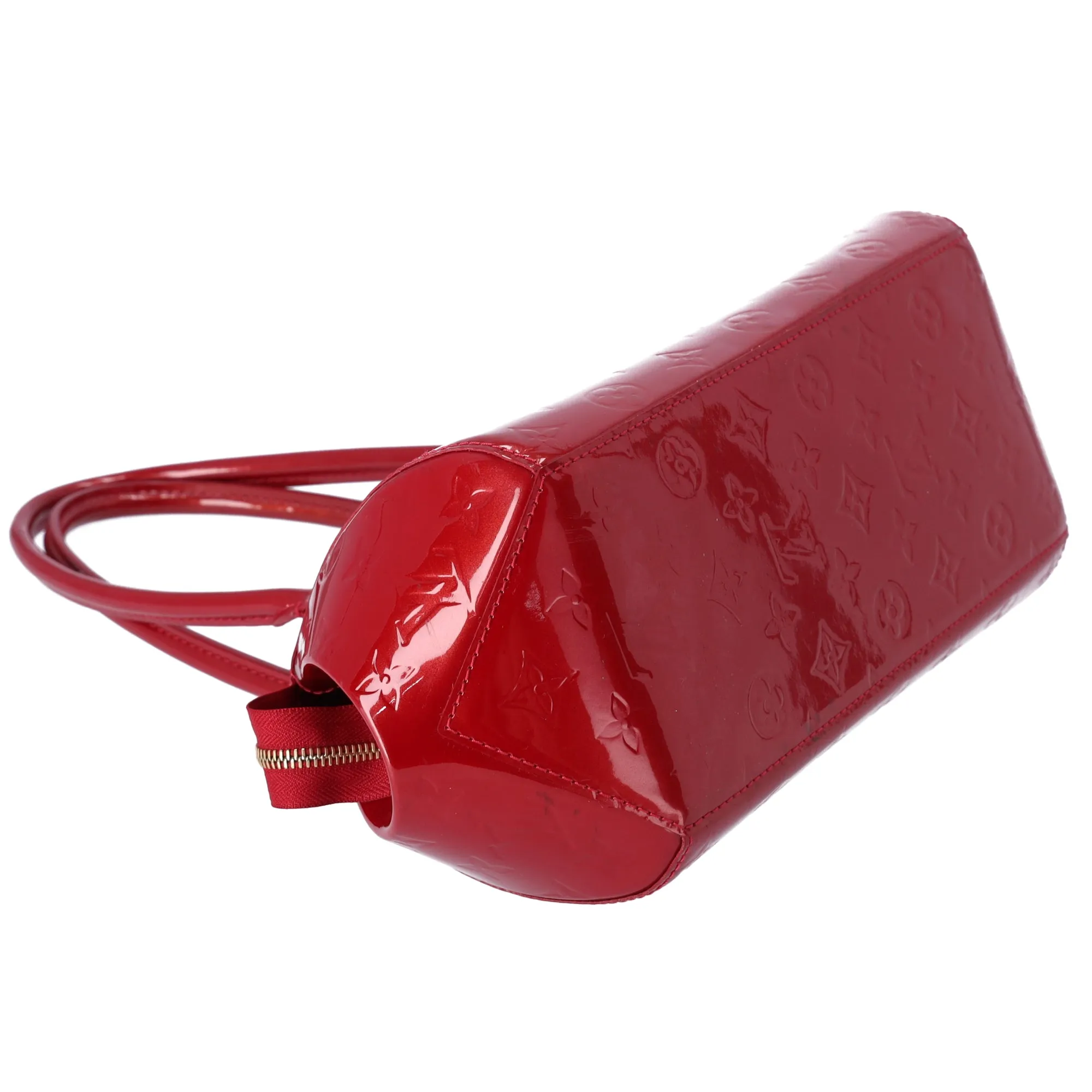 Louis Vuitton Sherwood PM Monogram Vernis Shoulder Bag M91494 Pomme d'Amour sold by Gaby's Bags product image thumbnail 5