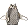 GUCCI Padlock GG Medium Shoulder Tote Bag 479197 Dark Brown Cream sold by Gaby's Bags