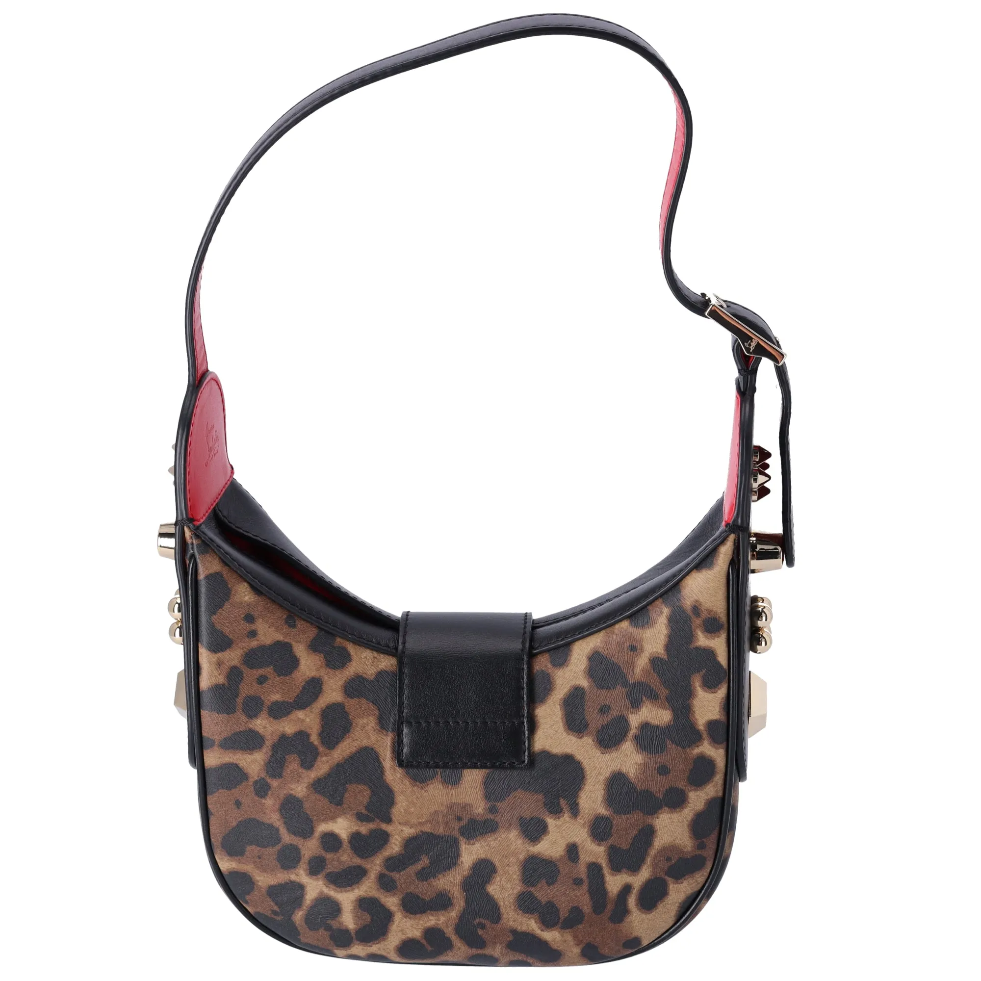 Christian Louboutin Carasky Mini Shoulder Bag Leopard Brown Black Leather sold by Gaby's Bags product image thumbnail 3