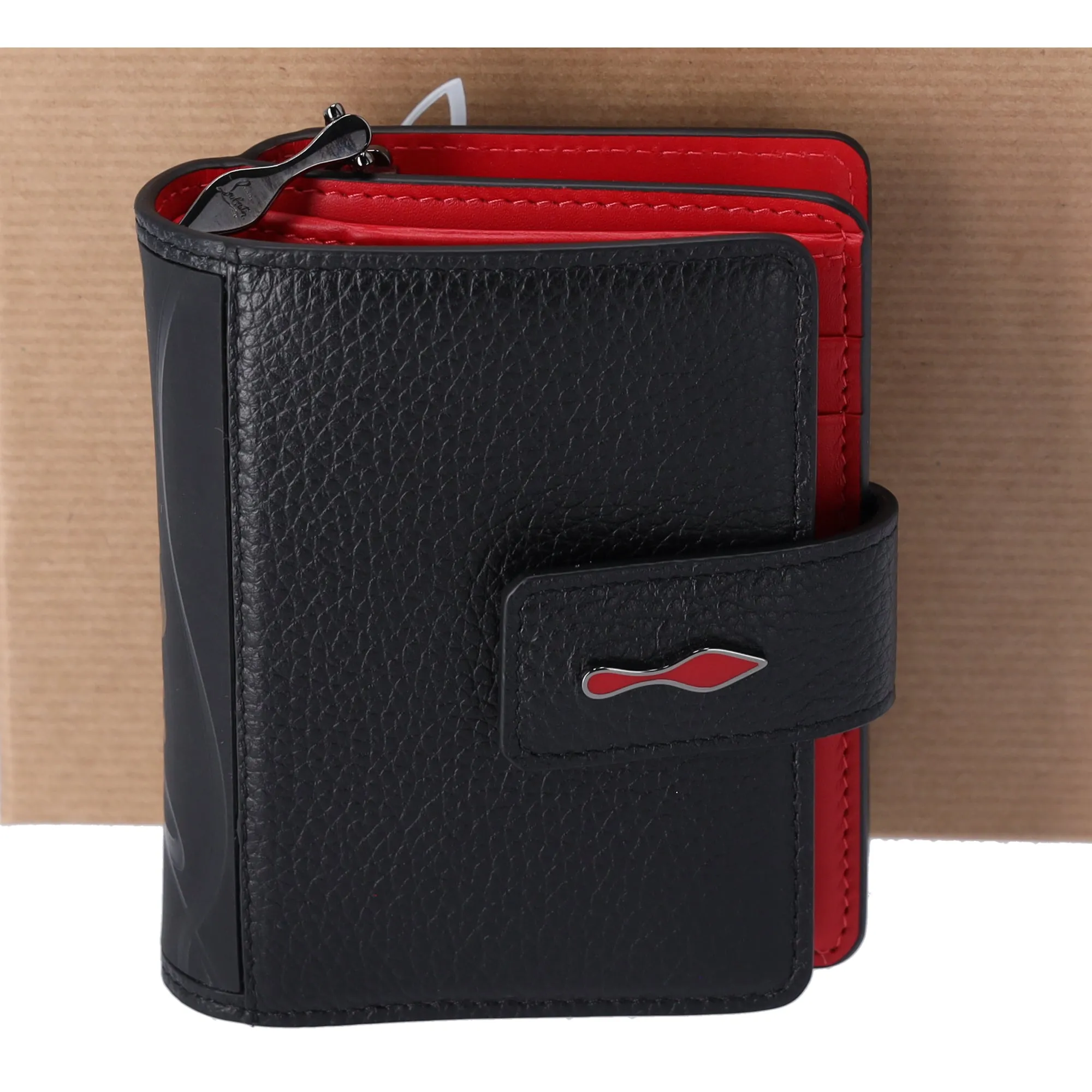 Christian Louboutin Paloma Small Bifold Wallet Red Leather sold by Gaby's Bags product image thumbnail 2