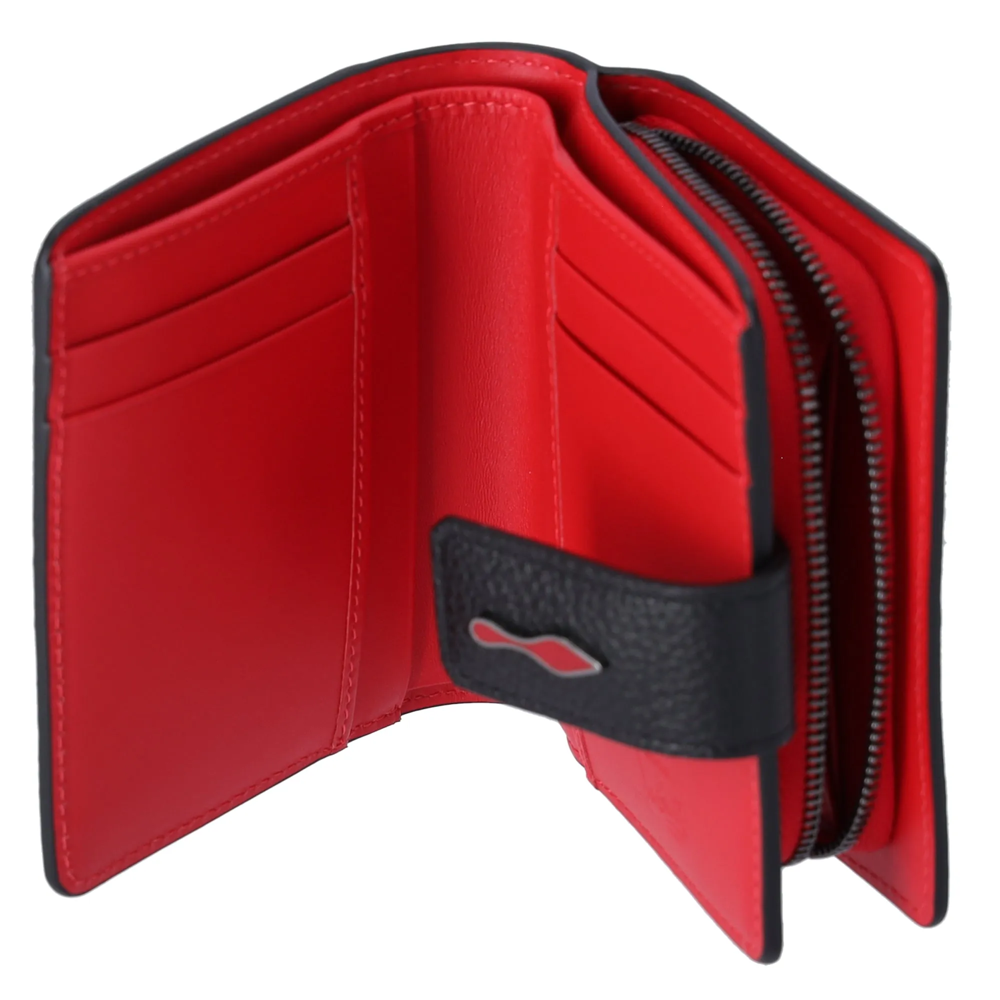 Christian Louboutin Paloma Small Bifold Wallet Red Leather sold by Gaby's Bags product image thumbnail 4