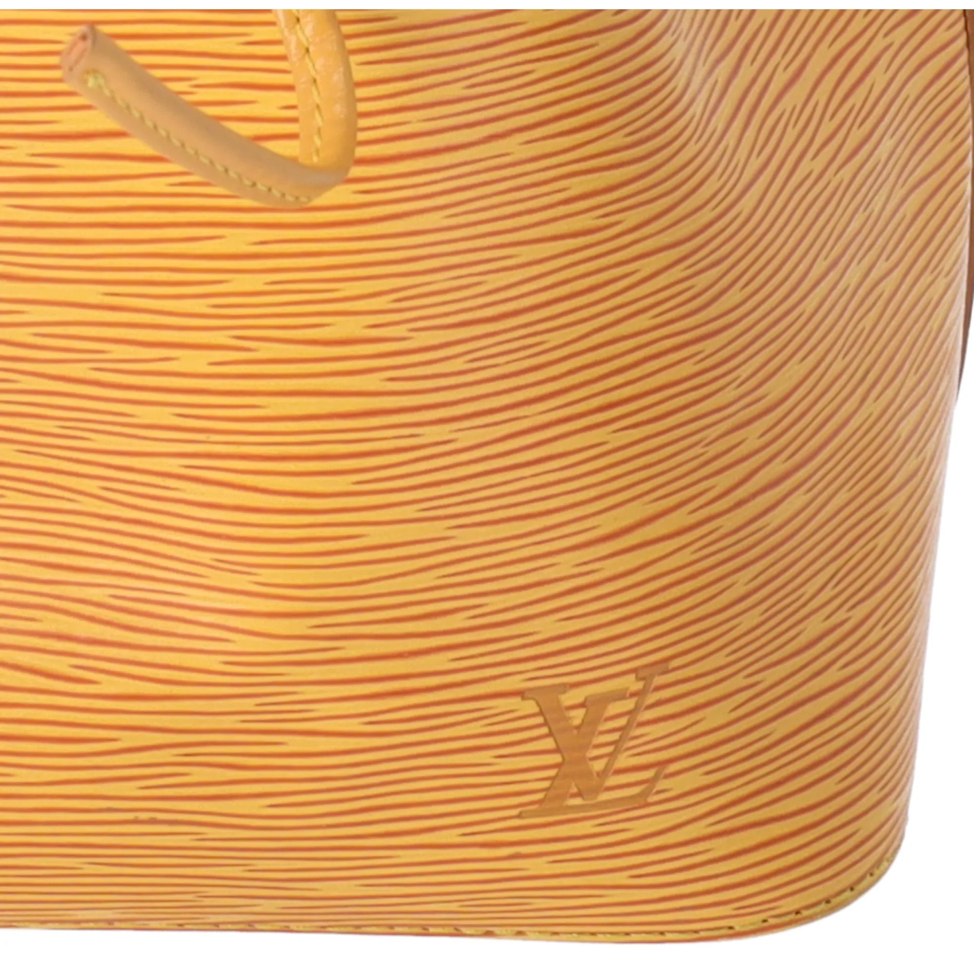 Louis Vuitton Petit Noe Epi Bucket Shoulder Bag M44109 Jaune Yellow Leather sold by Gaby's Bags product image thumbnail 4