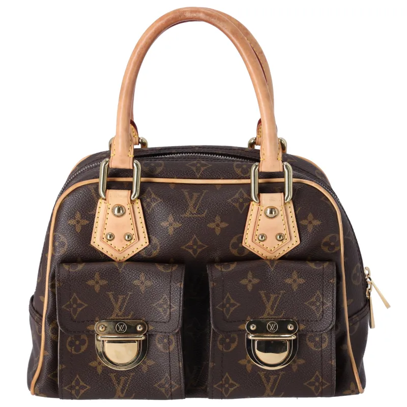 Louis Vuitton Manhattan PM Monogram Handbag M40026 Monogram Canvas sold by Gaby's Bags