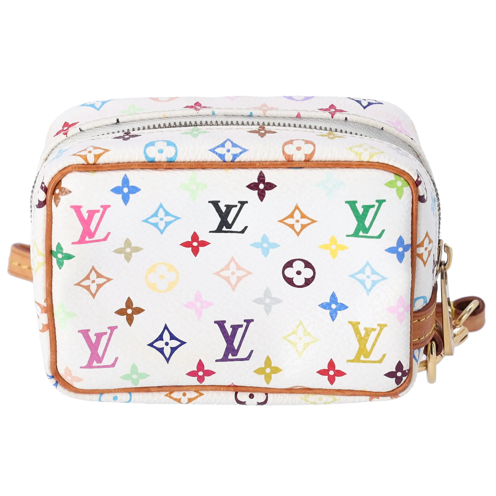 Louis Vuitton x Murakami White Monogram Multicolor Wapity Case M58033 sold by Gaby's Bags product image thumbnail 3