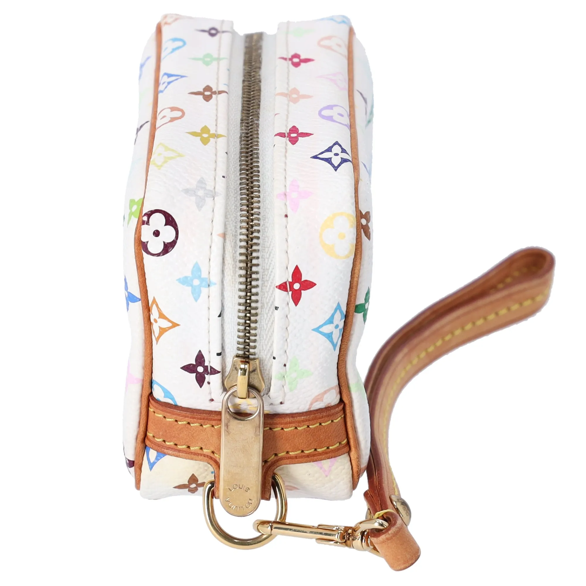 Louis Vuitton x Murakami White Monogram Multicolor Wapity Case M58033 sold by Gaby's Bags product image thumbnail 4