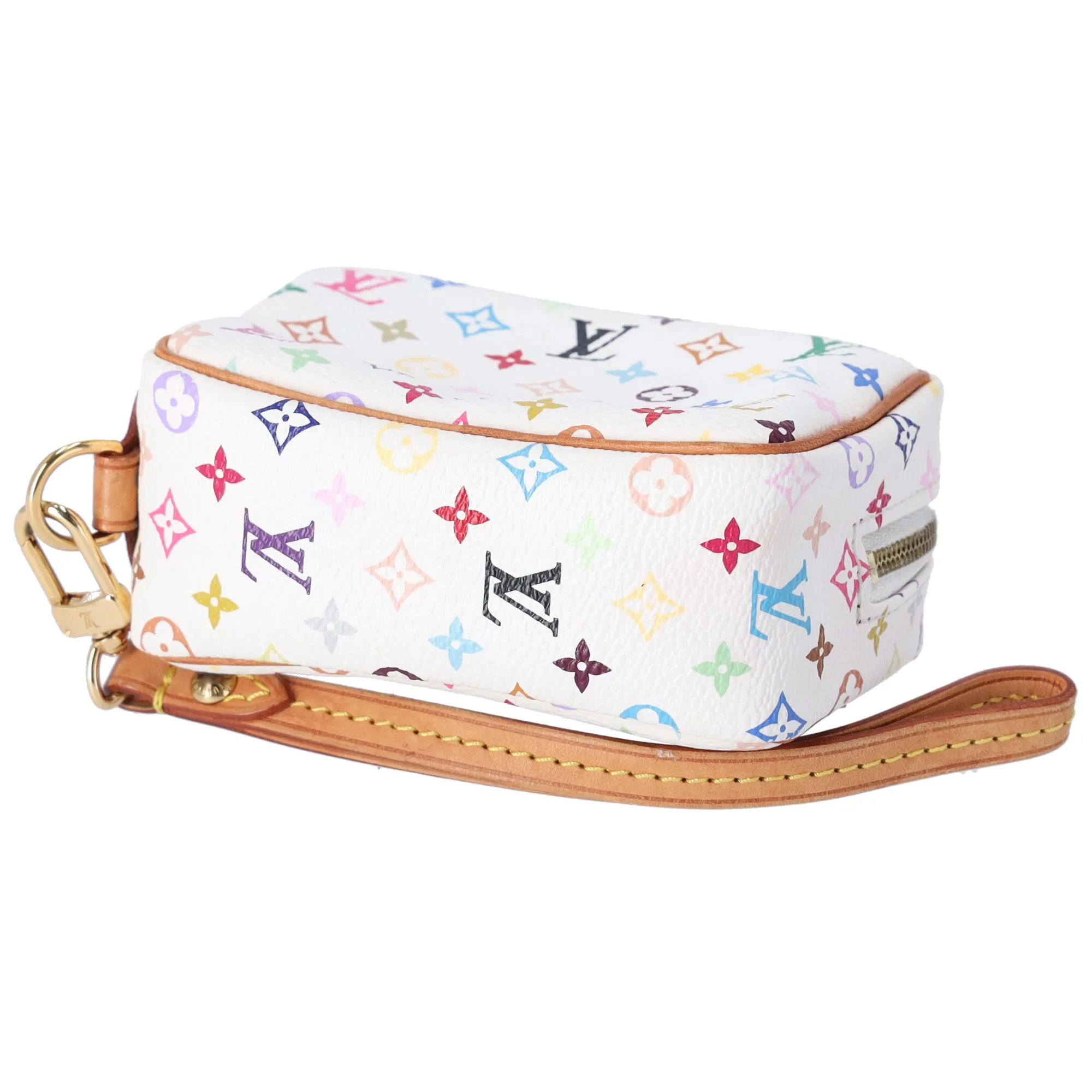 Louis Vuitton x Murakami White Monogram Multicolor Wapity Case M58033 sold by Gaby's Bags product image thumbnail 5