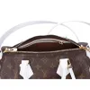 Louis Vuitton Monogram Match Speedy 25 Bandouliere Satchel Tennis Pouch sold by Gaby's Bags