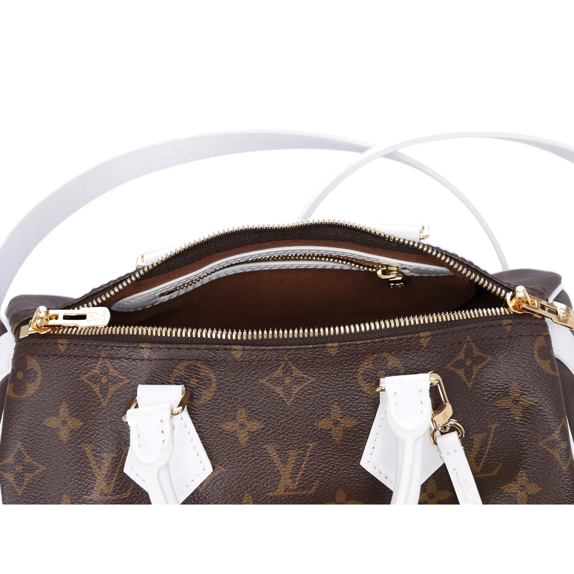 Louis Vuitton Monogram Match Speedy 25 Bandouliere Satchel Tennis Pouch sold by Gaby's Bags product image thumbnail 2