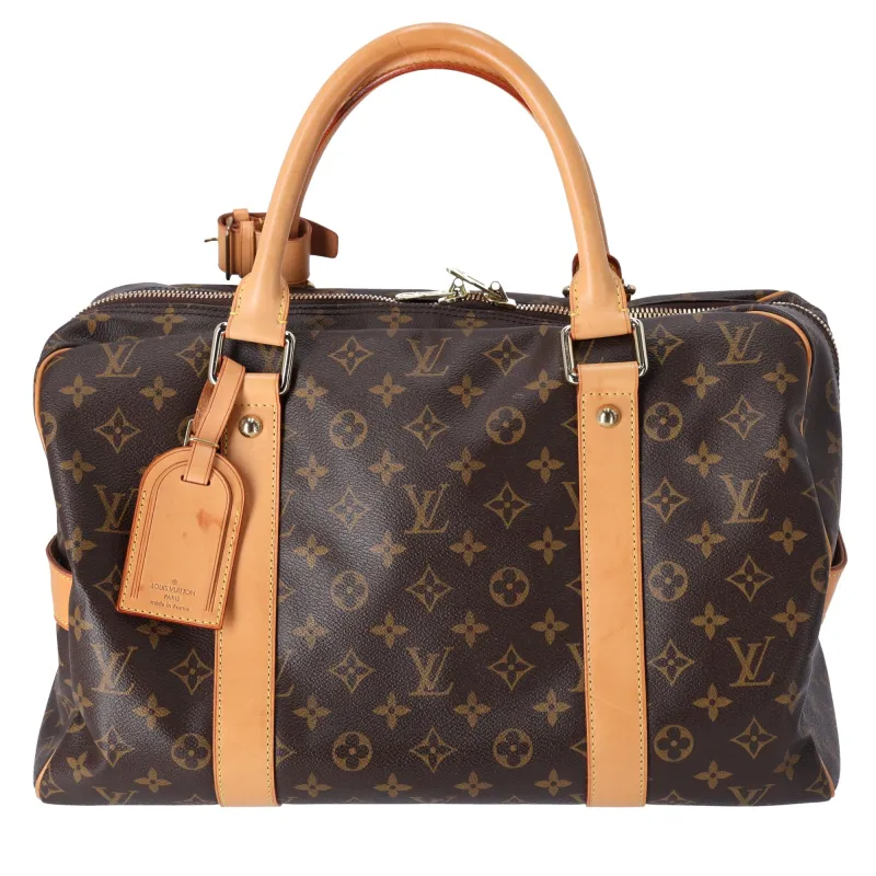 Louis Vuitton Carryall Monogram Boston Bag M40074 Brown Canvas sold by Gaby's Bags