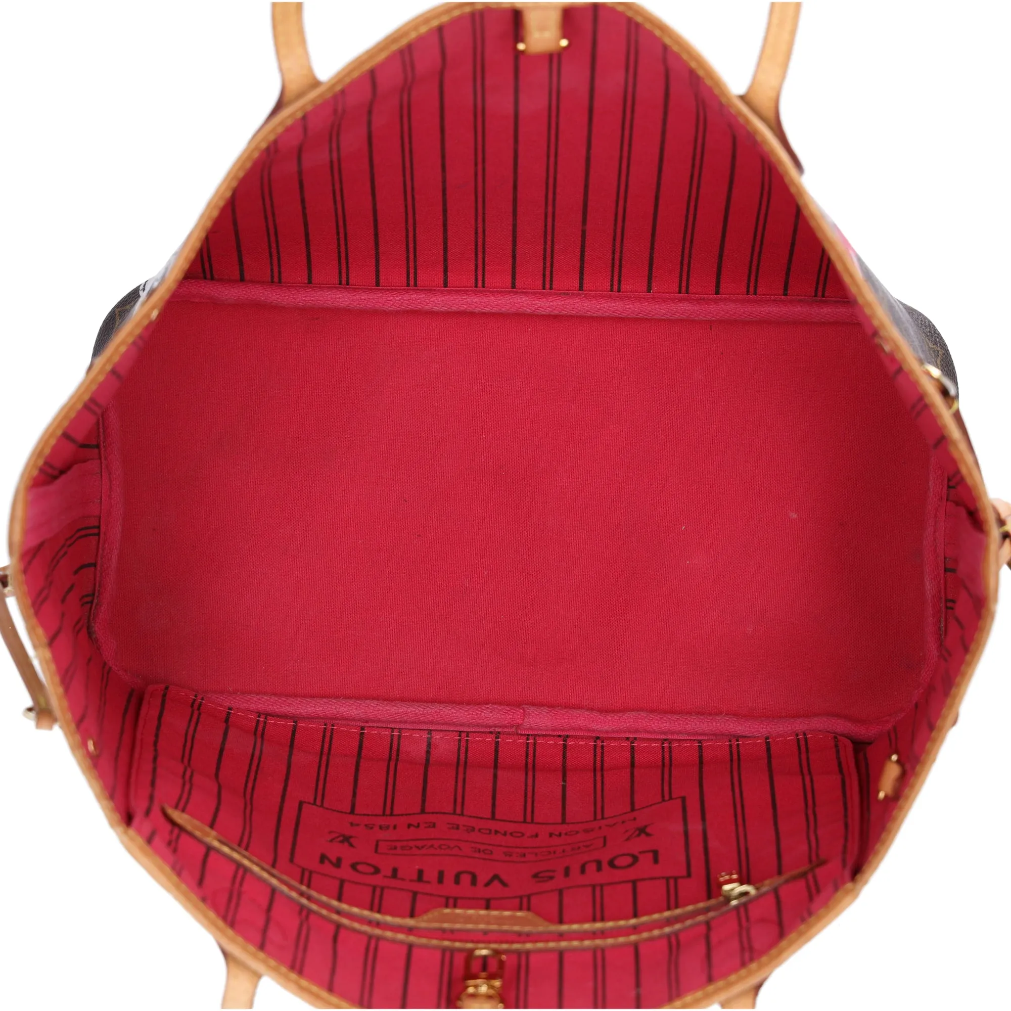 Louis Vuitton Neverfull MM Monogram Bay Rose Ballerine Poppy Pink + Pouch sold by Gaby's Bags product image thumbnail 3