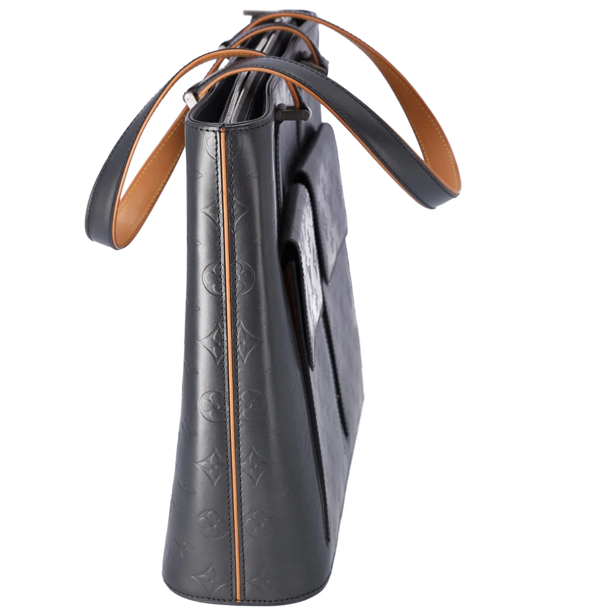 Louis Vuitton Mat Wilwood Handbag Monogram Vernis Black sold by Gaby's Bags product image thumbnail 4