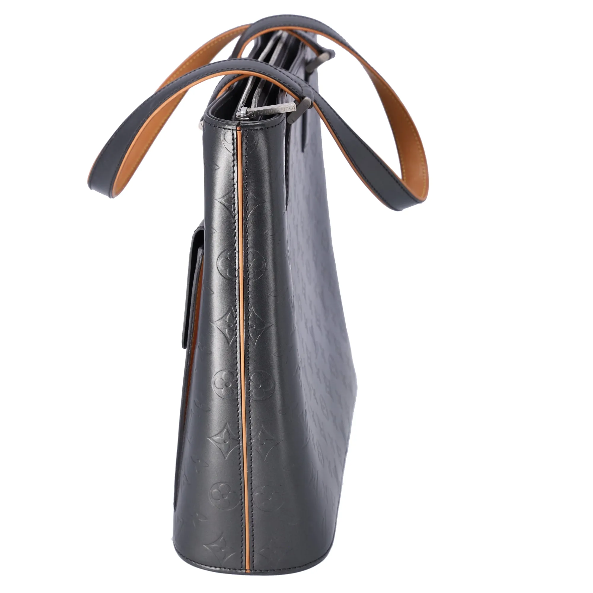 Louis Vuitton Mat Wilwood Handbag Monogram Vernis Black sold by Gaby's Bags product image thumbnail 2