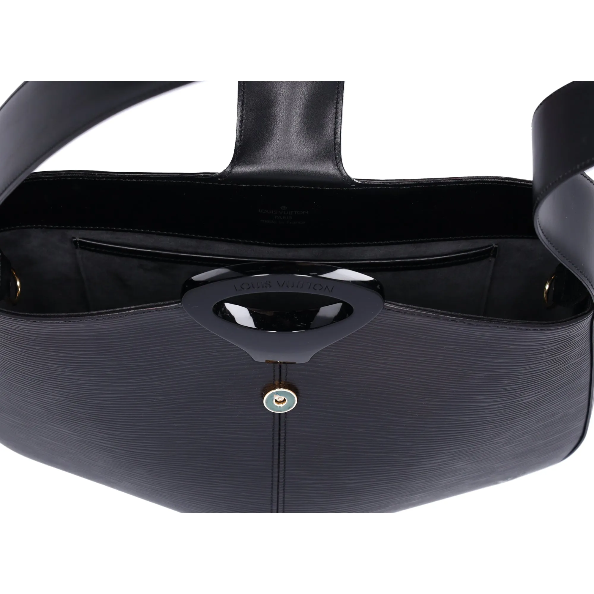 Louis Vuitton Reverie Shoulder Bag Black Epi Leather M52162 sold by Gaby's Bags product image thumbnail 5