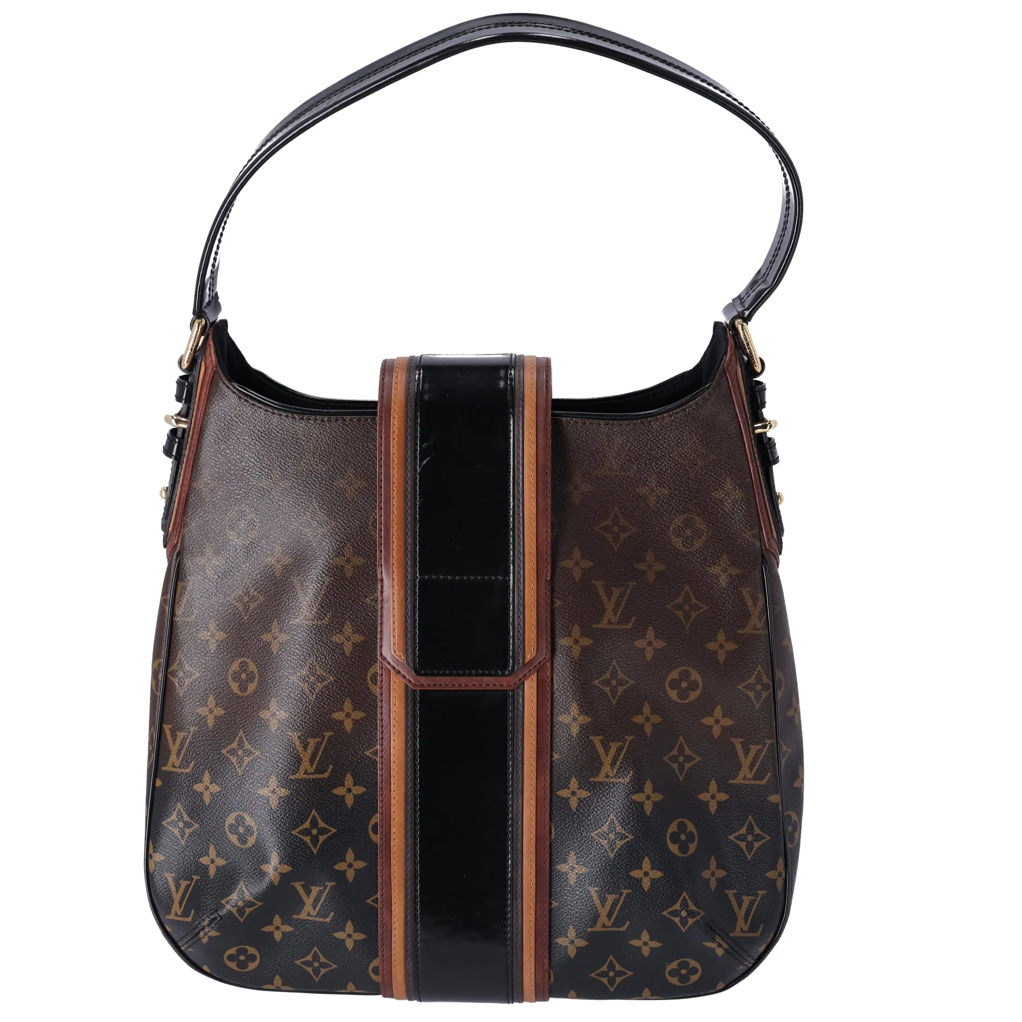 Louis Vuitton Mirage Musette Hobo Tote Black Monogram sold by Gaby's Bags product image thumbnail 4