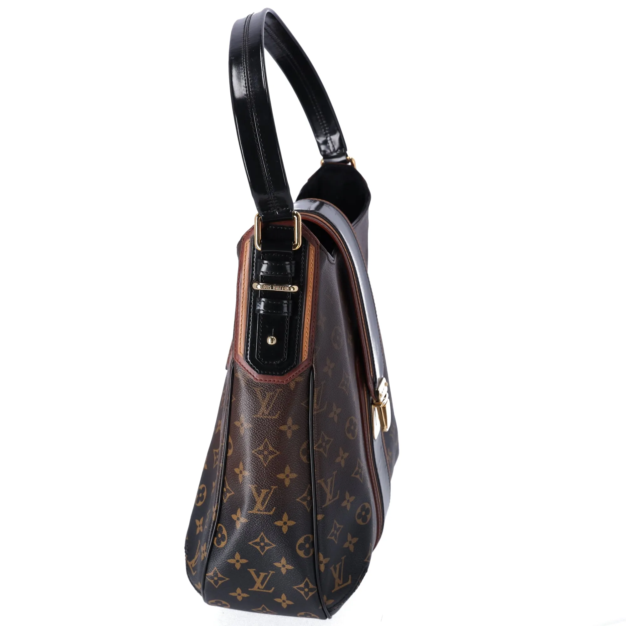 Louis Vuitton Mirage Musette Hobo Tote Black Monogram sold by Gaby's Bags product image thumbnail 5