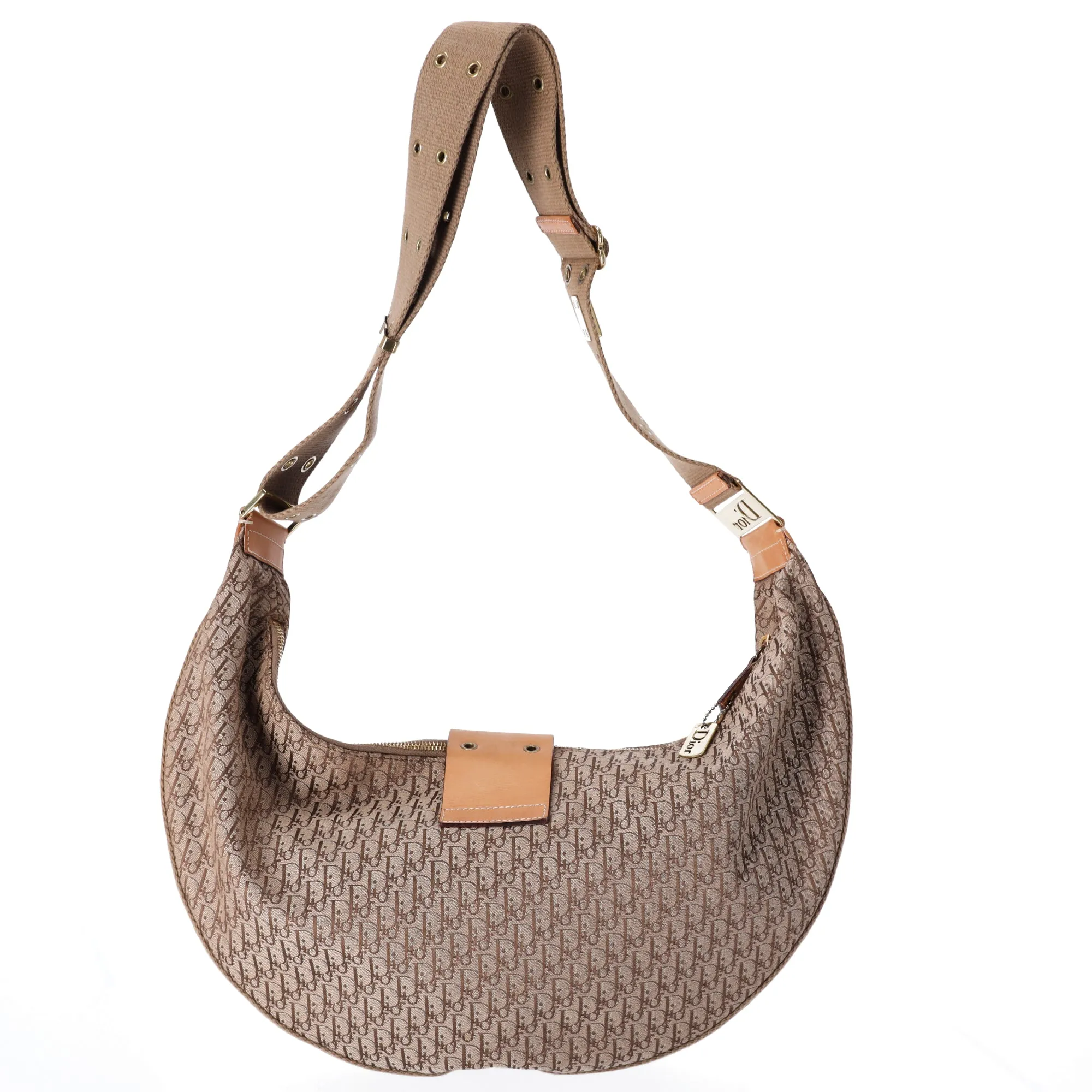 Christian Dior Trotteur Monogram Street Chic Hobo Beige sold by Gaby's Bags product image thumbnail 4